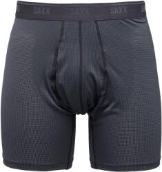 SAXX QUEST QUICK-DRY MESH BOXER BRIEF FLY Fekete XXL (SXBB65FBLK)