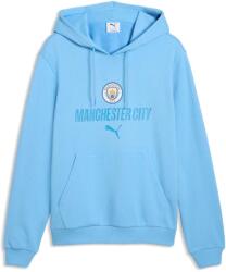 PUMA MANCHESTER CITY FC FTBLCULTURE HOODIE TEAM Világoskék, Fehér M (78628140)