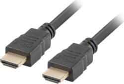 Lanberg Cablu video Lanberg HDMI Male - HDMI Male, v1.4, 0.5m, negru (ca-hdmi-11cc-0005-bk)