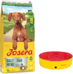 Josera 12, 5kg Josera Daily Menu Adult duck száraz kutyatáp+Ø 120 x H 30 cm Josera Pet kutyamedence ingyen