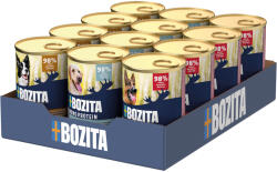 Bozita 12x400g Bozita Dog Pate Mix nedves kutyatáp 3 változattal (marha, kacsa, bárány)
