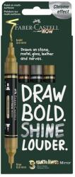 Faber-Castell Tükörmarker FABER-CASTELL kétvégű 3 darabos készlet 185966 (185966)