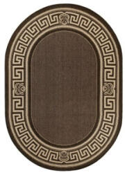 Delta Carpet Covor Oval, 50 x 80 cm, Crem / Maro, Natura 900/91 (NATURA-900-91-O-0508) Covor