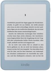 Amazon Kindle 32 GB (cea mai recentă generație), mai subțire, nou design din aluminiu, display de 6 inci, fără reclame - Aluminiu albastru alpino - LP38MA (B0FZD6VSDY) eReader