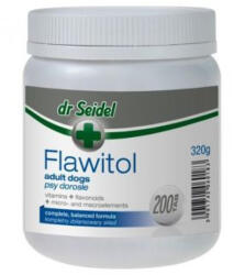 Dr. Seidel Complex cu vitamine, flavonoide, micro- i macroelemente pentru caini, FLAWITOL Adult, Dr. Seidel, 200 Tablete