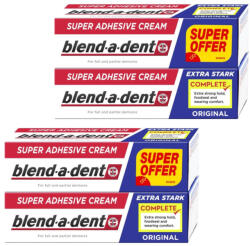 Blend-a-dent complete original műfogsorrögzítő krém 2x47g (2x)