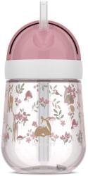 Mepal Mepal, Mio, Fairy Garden, Cana pentru copii cu pai, 300 ml Set pentru masa bebelusi