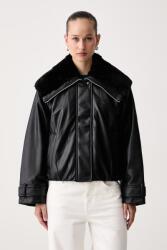 Calvin Klein Jeans geacă de tranziție pentru femei din imitație de piele 9BY2-KUDZ8W_99X (LV047H524G)
