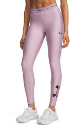 Under Armour HeatGear Graphic Legging Mauve Pink / Ox Blood Női leggings L