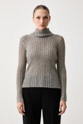 TWINSET pulover cu guler înalt pentru femei cu adaos de lână și mohair 9BY2-SWDZM9_90A (262TT3401)