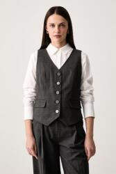 DKNY női mellény viszkózzal - szürke 34