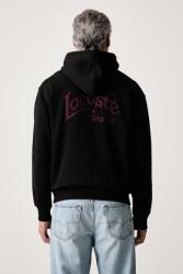 Lacoste kapucnis melegítőfelső férfi pamut - fekete S - answear - 66 990 Ft