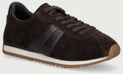 Michael Kors Rhodes Stripe Trainer sportcipő férfi velúr - barna Férfi 43.5