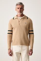 Lacoste pulóver férfi gyapjú - bézs XXL