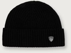 EA7 Emporio Armani beanie gyapjúval - fekete M - answear - 21 990 Ft