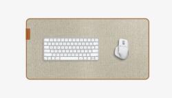 Artimo Desk Mat - Loom Series - L (90x45 cm) - Bézs - Prémium szövet egérpad
