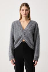 TWINSET pulóver női gyapjúval - szürke M/L - answear - 114 990 Ft