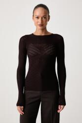 TWINSET pulóver női viszkózzal - barna M - answear - 68 990 Ft
