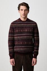 Barbour pulóver férfi gyapjú Dalehead - burgundia L