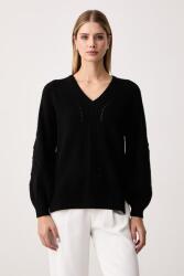 TWINSET pulóver női gyapjúval - fekete L - answear - 93 990 Ft