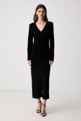 Joseph Ribkoff drapériázott ruha - fekete 48 - answear - 122 990 Ft