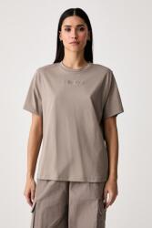 EA7 Emporio Armani női pamut póló - barna XS