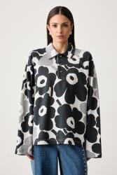 Marimekko melegítőfelső női pamut - szürke L
