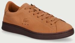 Lacoste Carnaby Set Sneakers sportcipő férfi nubuk - barna Férfi 40