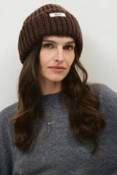 BIZUU beanie női gyapjú BALBI - barna Univerzális méret