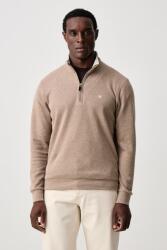 Hackett férfi pamut pulóver - bézs XXL - answear - 54 990 Ft