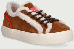 Inuikii LILA SHEARLING LACE UP gyerek velúr - barna 32