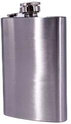 Rozsdamentes acél laposüveg - fényes króm színű, 5 oz (148 ml) (A-490120)