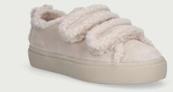 Inuikii SHEARLING LOW VELCRO PASTELLE gyerek velúr sportcipő - bézs 30