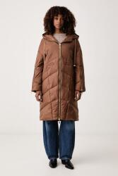 TWINSET női kabát - barna 34 - answear - 140 990 Ft