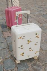 Konges Sløjd kemény fedelű bőrönd TRAVEL SUITCASE - fehér Univerzális méret (KS103028.9BY2)