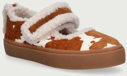 Inuikii félcipő gyerek bőr SHEARLING M. J. COW SUEDE - barna 32