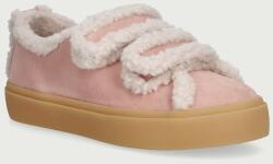 Inuikii SHEARLING LOW VELCRO PASTELLE gyerek velúr sportcipő - rózsaszín 32