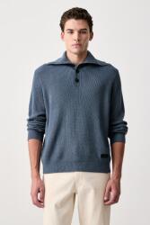 Trussardi pulóver férfi gyapjúval - kék XL