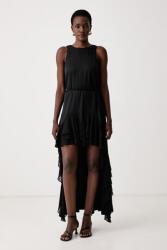 TWINSET ruha viszkózzal - fekete L - answear - 89 990 Ft
