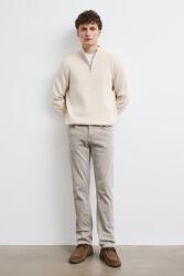 Medicine slim fit férfi - bézs 34