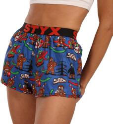 Styx Boxeri largi damă Styx art elastic sportiv Crăciun turtă dulce (T1956) XXL (186401)