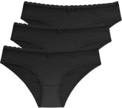 Dorina 3PACK chiloți damă Dorina Naomi negri (D000891CO006-3X0009) L (186654)