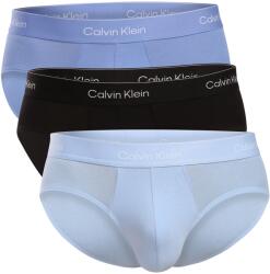 Calvin Klein 3PACK slipi bărbați Calvin Klein multicolori (NB4388-W8O) S (186722)