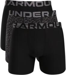 Under Armour 3PACK boxeri bărbați Under Armour negri (6017009 024) L (186463)