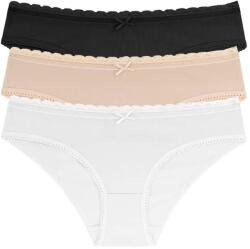 Dorina 3PACK chiloți damă Dorina Naomi multicolori (D000891CO006-3X0012) XS (186655)