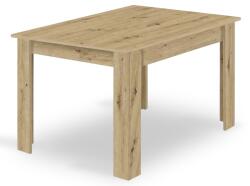 Klubfotel Étkezőasztal NP 120 x 80 artisan tölgy