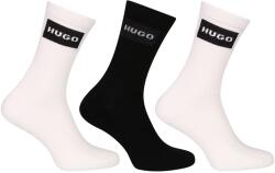 HUGO 3PACK zokni HUGO magas többszínű (50531515 002) L