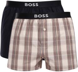 BOSS 2PACK férfi bő szárú boxeralsó BOSS többszínű (50535781 118) XXL
