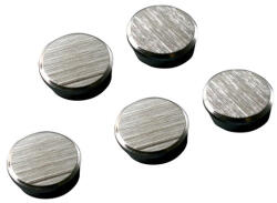 Franken Mágnes króm 22mm HM22CR/5 Franken 10 db/csomag, ezüst - suplix
