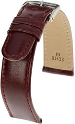 Rios Arizona Bőr Óraszíj Burgundi - 20mm/ M/L - 114/82mm